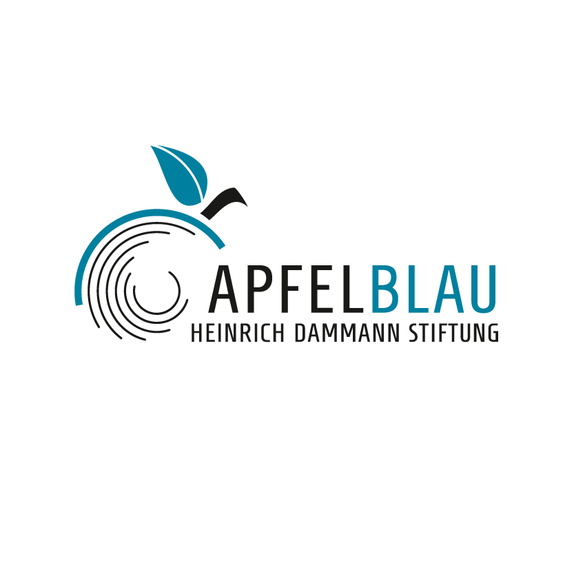 HDS_Website_Header_Logo_apfeblau Heinrich-Dammann-Stiftung: FREIRAUM|NEU-Logo